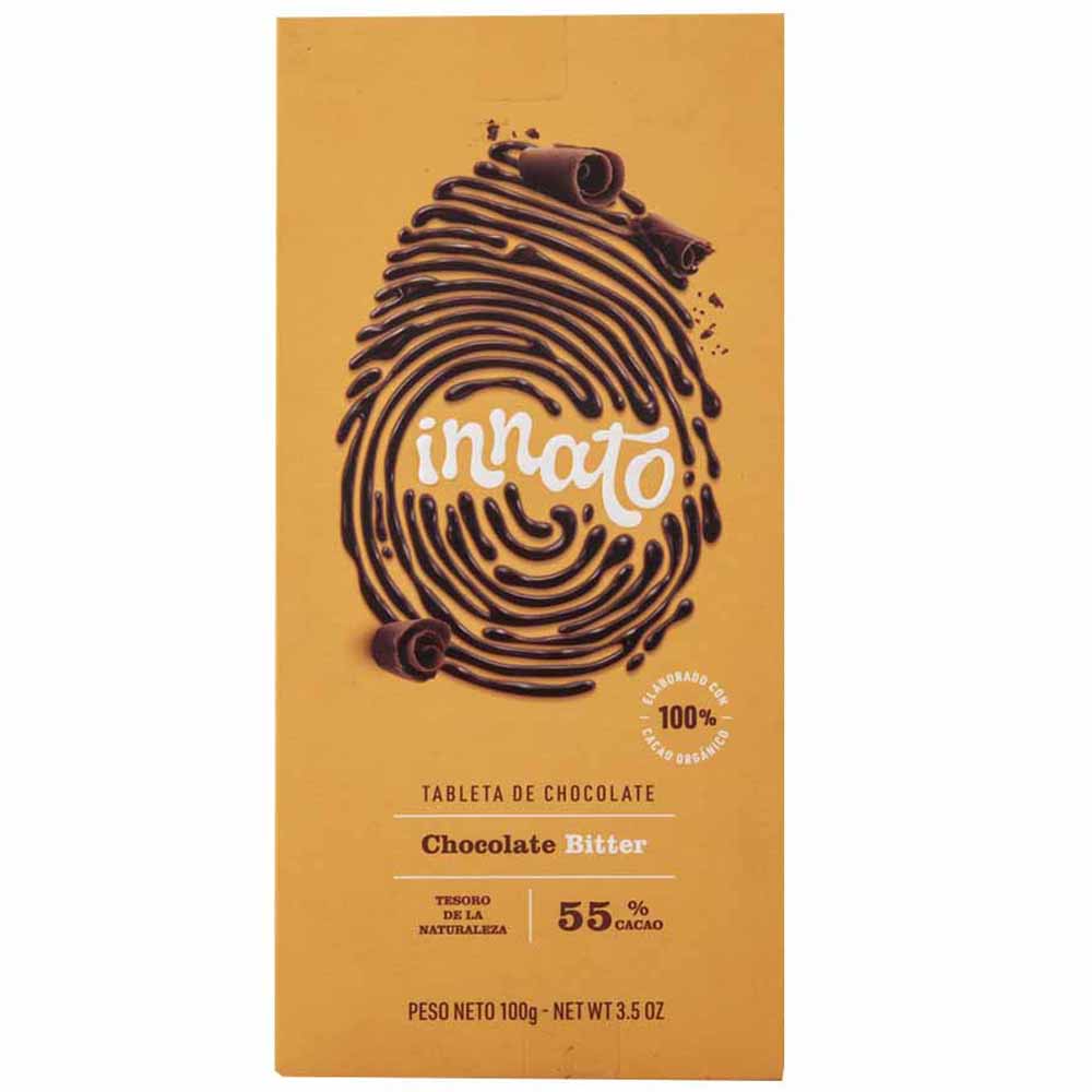 Chocolate INNATO Bitter 55% Paquete 80g