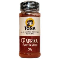 Pimentón Molido TOÑA Paprika Frasco 50g