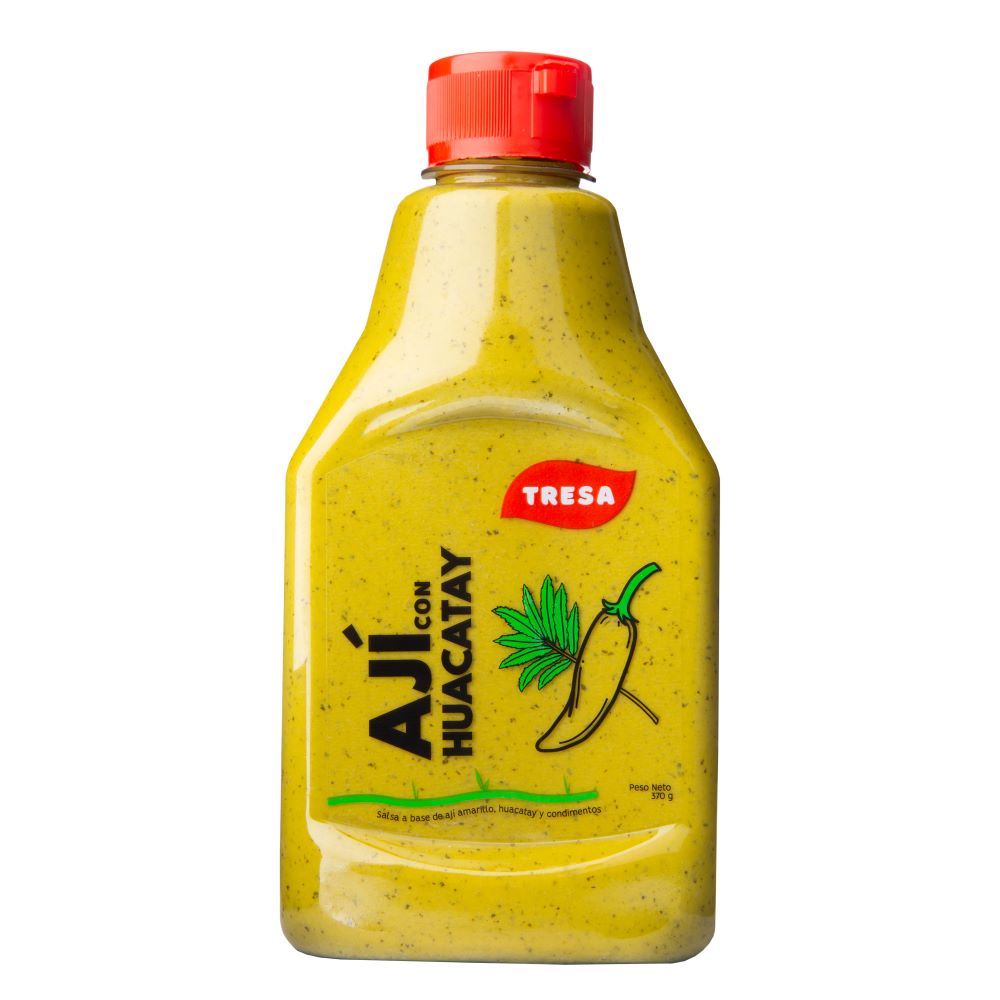 Salsa de Ají con Huacatay TRESA Frasco 370g