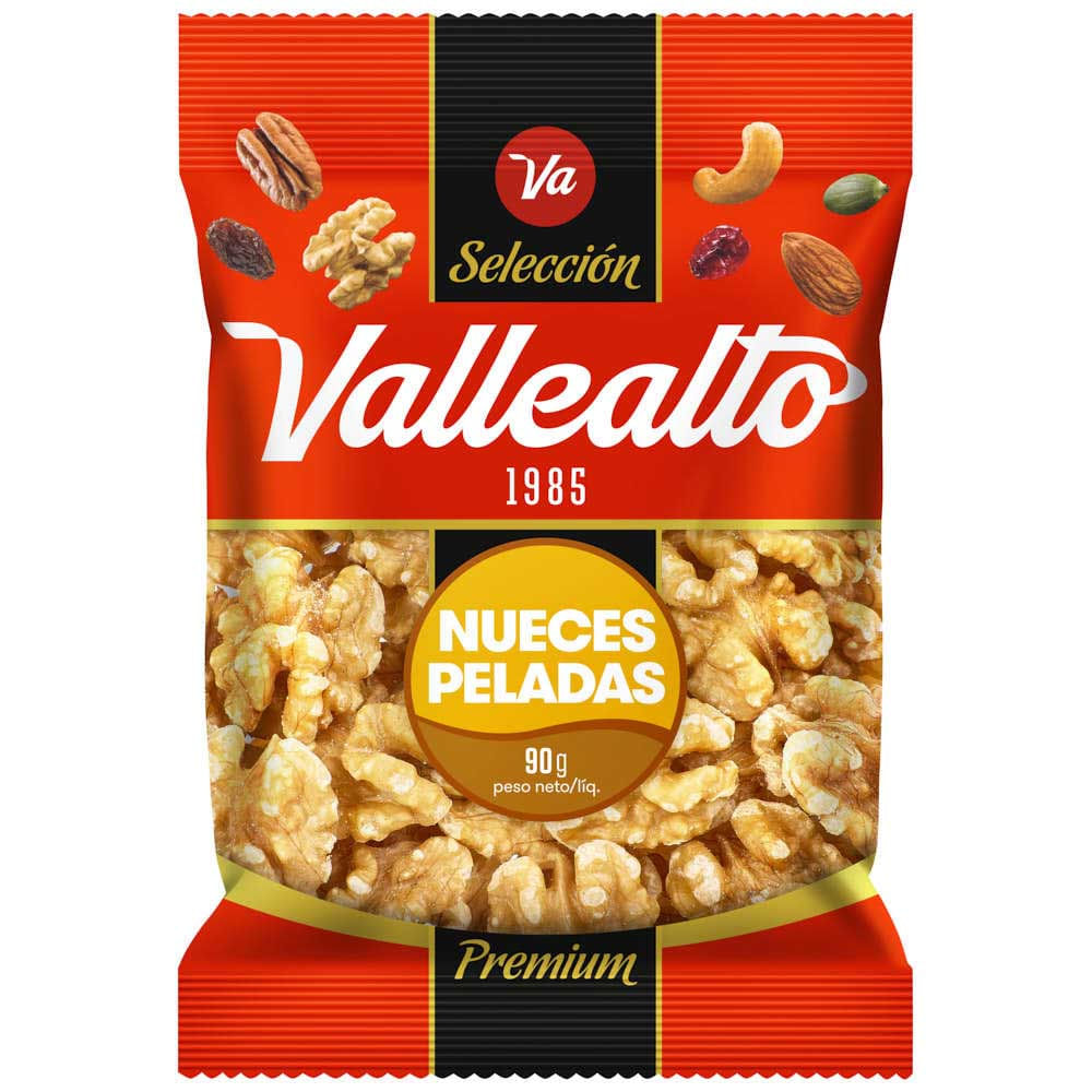 Nuez Pelada VALLEALTO Bolsa 90g