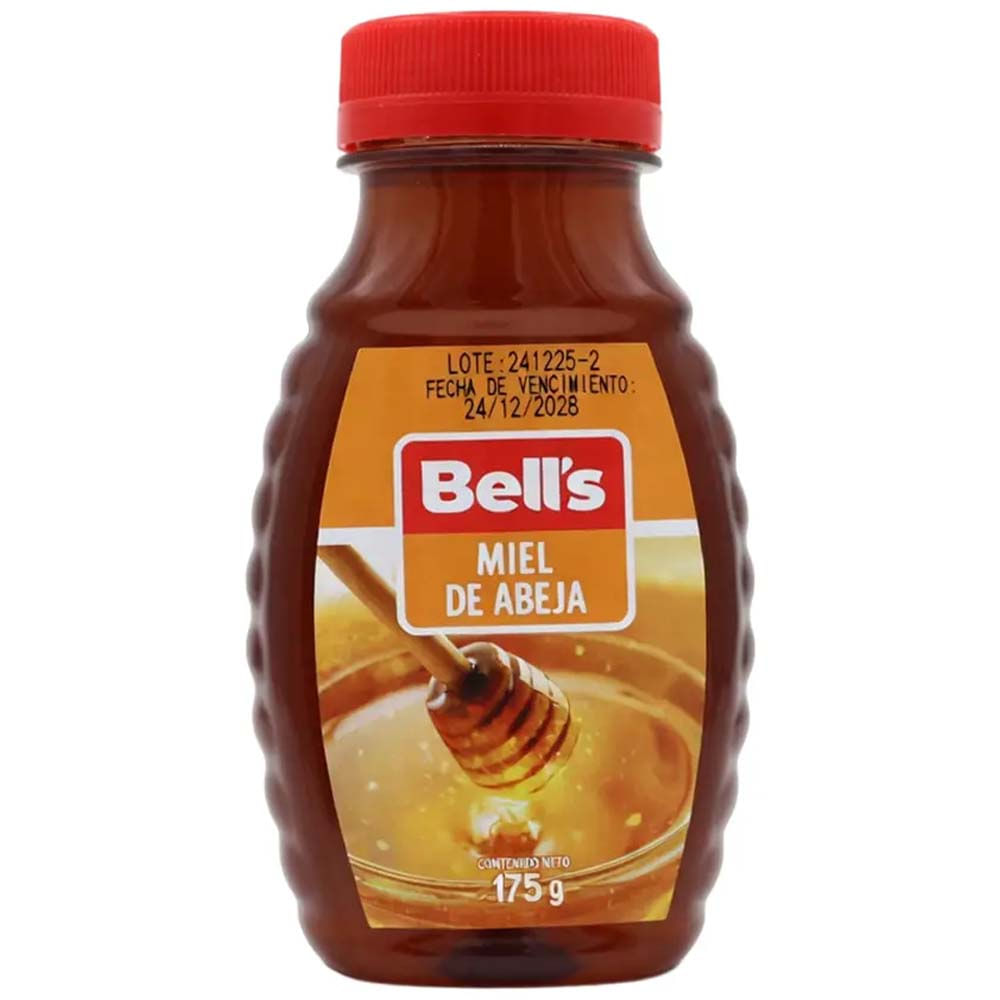 Miel de Abeja BELL'S Miel de Abeja Natural Frasco 175g