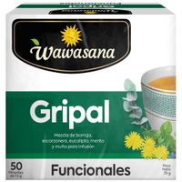 Infusión Gripal WAWASANA con Hierbas Andinas Caja 50un