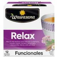 Infusiones WAWASANA Relax Caja 12Un