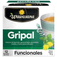 Infusiones WAWASANA Gripal Caja 12un