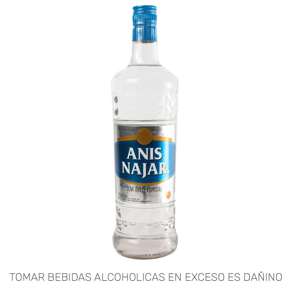 Anís NAJAR Semi Dulce Especial Botella 750ml