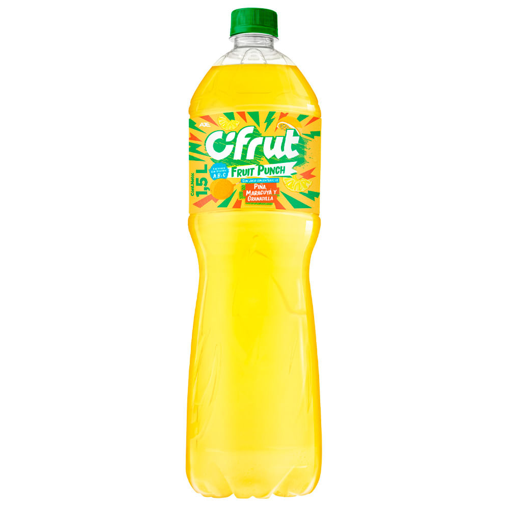 Refresco CIFRUT Fruit Punch Citrus Botella 1.5L