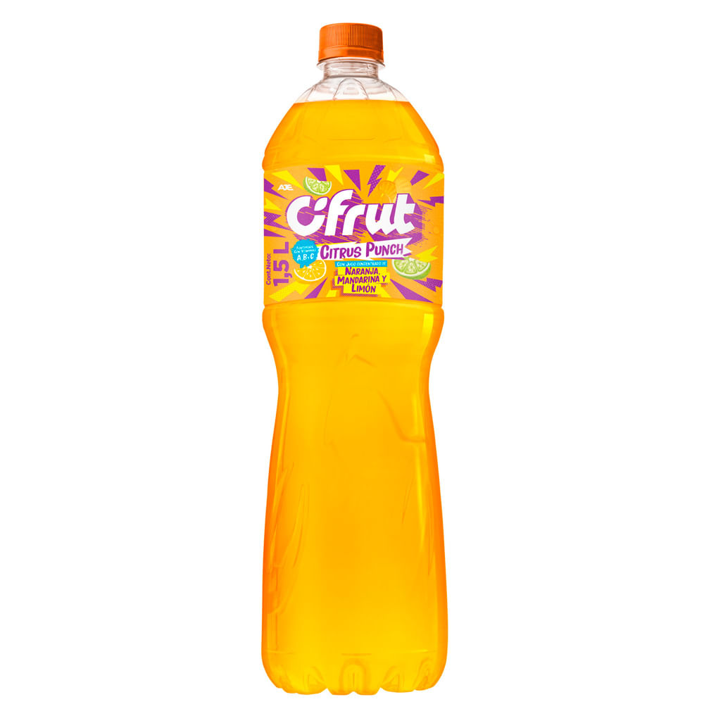 Refresco CIFRUT Citrus Punch Botella 1.5L