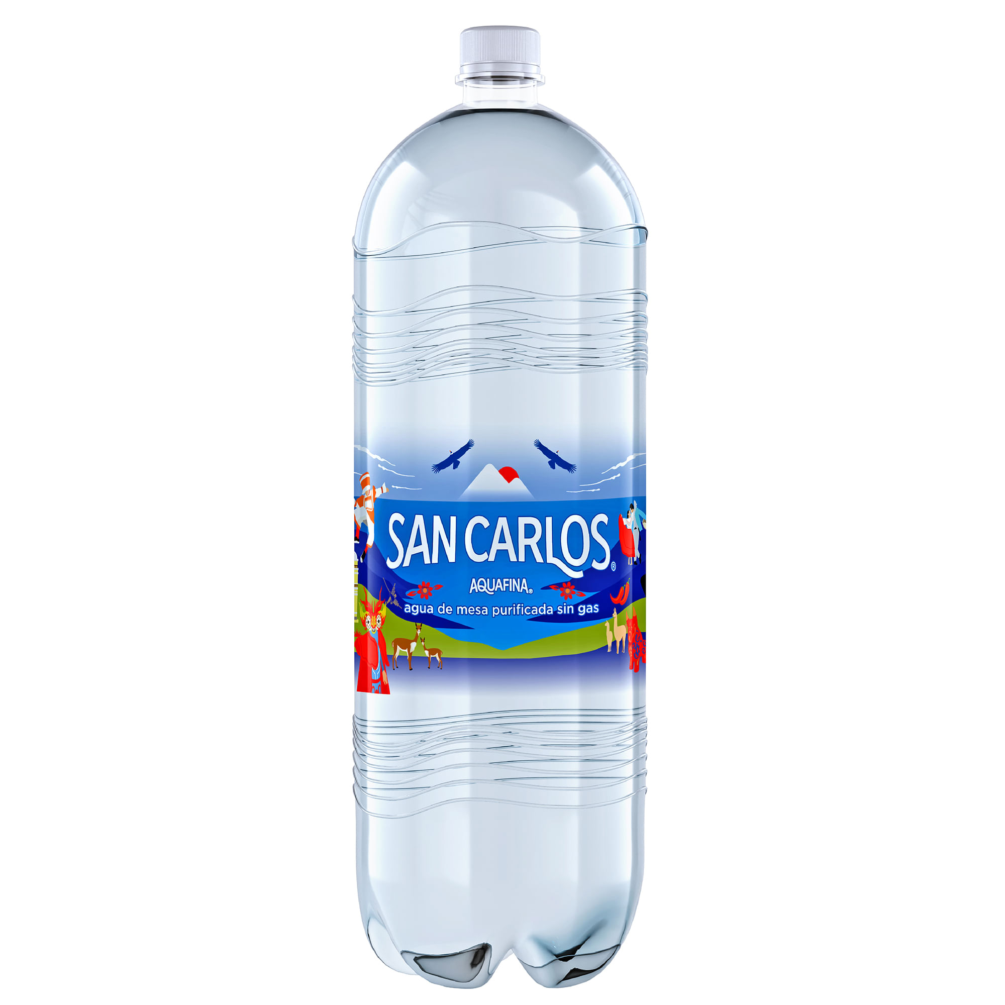 Agua sin Gas SAN CARLOS Botella 3L