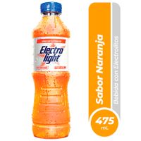 Bebida rehidratante ELECTROLIGHT Naranja Botella 475ml