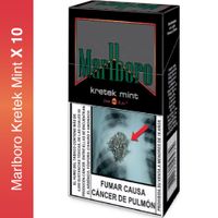 Cigarros MARLBORO Kretek Mint Caja 10un