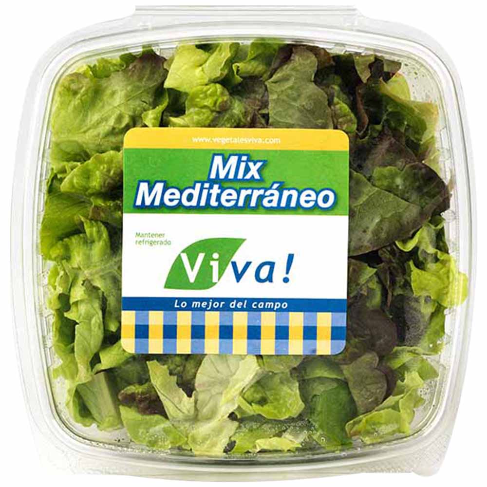 Ensalada Mix Mediterráneo VIVA Bandeja 120g