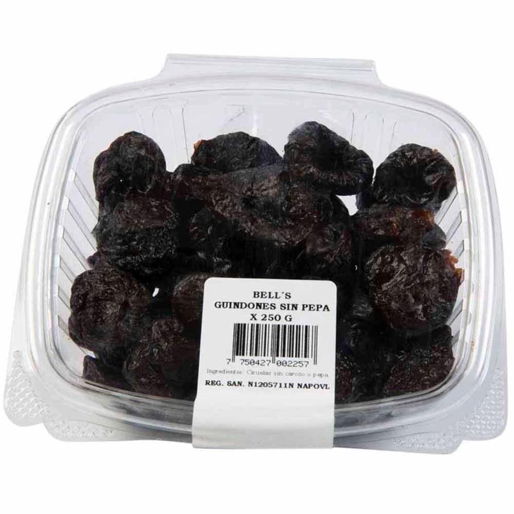 Guindones sin Pepa BELL'S Táper 250g
