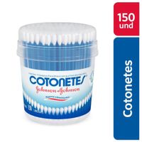 Hisopos para Bebé COTONETES JOHNSON'S Pote 150un