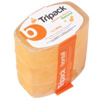 Jabón de Glicerina BOREAL Natural Barra 100g Paquete 3un