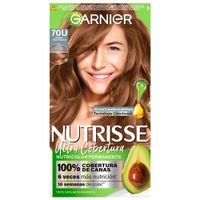 Tinte para Cabello GARNIER Nutrisse Ultra Cobertura 70 Rubio Profundo Caja 1un