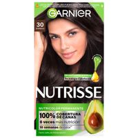 Tinte para Cabello GARNIER Nutrisse 30 Espresso Caja 1un