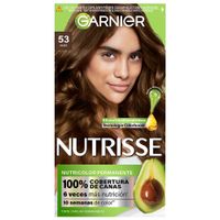 Tinte para Cabello GARNIER Nutrisse 53 Nuez Caja 1un