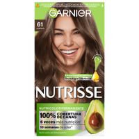 Tinte para Cabello GARNIER Nutrisse 61 Rubio Oscuro Caja 1un