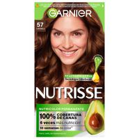 Tinte para Cabello GARNIER Nutrisse 57 Ámbar Caja 1un