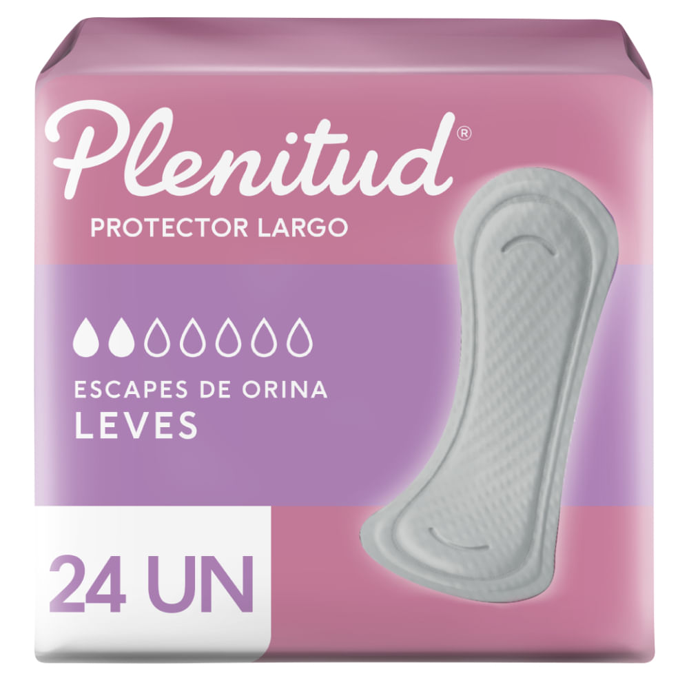 Toalla Protector PLENITUD Incontinencia Leve Paquete 24un