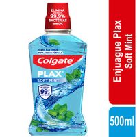 Enjuague Bucal COLGATE Plax Sin Alcohol 500ml