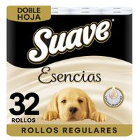 Papel Higiénico SUAVE Esencias Doble Hoja Paquete 32un
