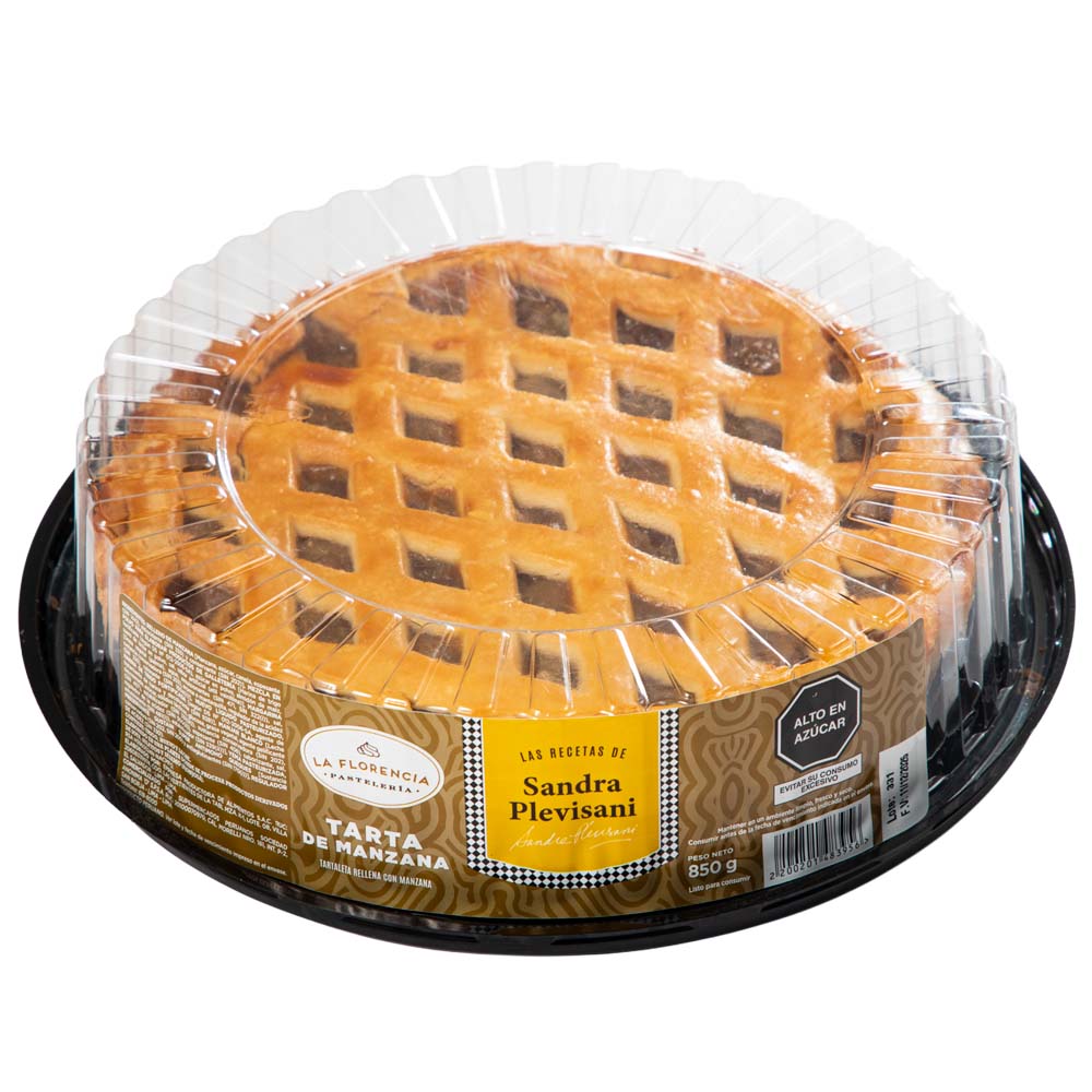 Tarta de Manzana LA FLORENCIA x und.