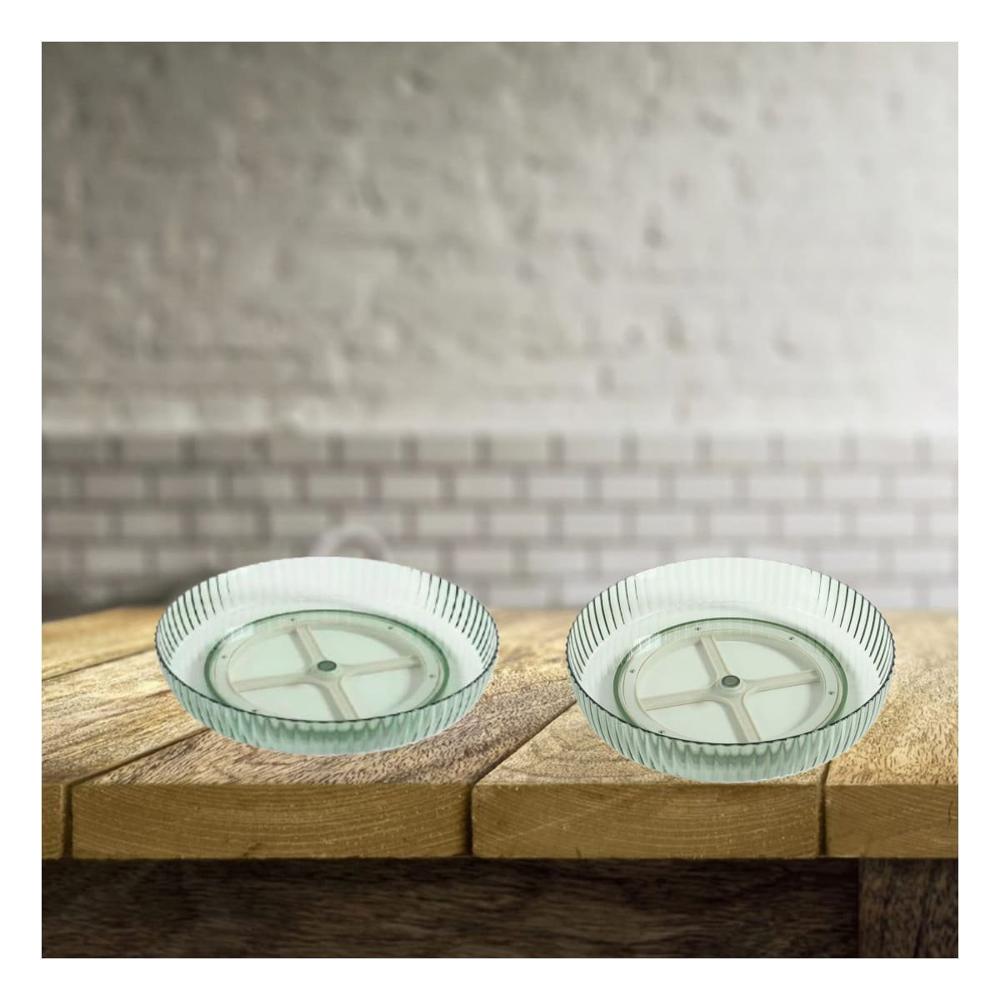 Organizador Para Especias Plastico 30.5x6x30.5cm Diseno Compacto Verde Y+Regalo Sticker