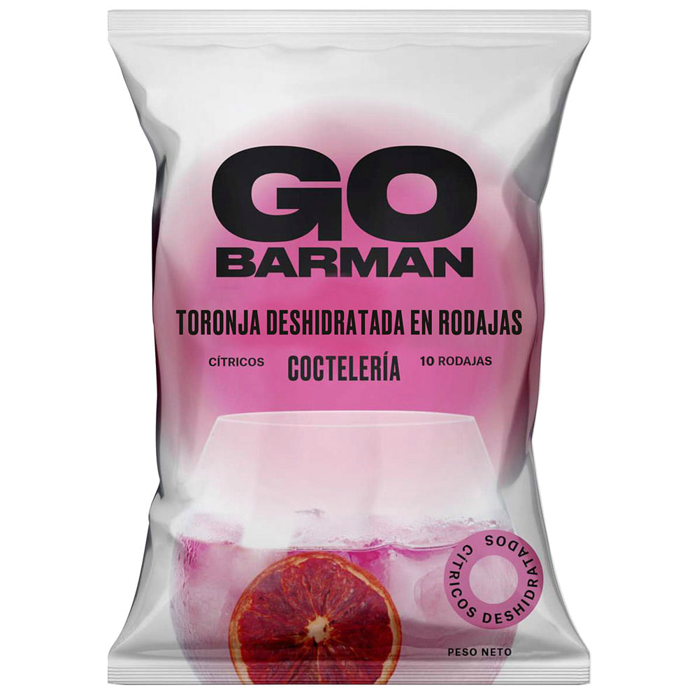 Toronjas Deshidratada GO BARMAN Bolsa 32g