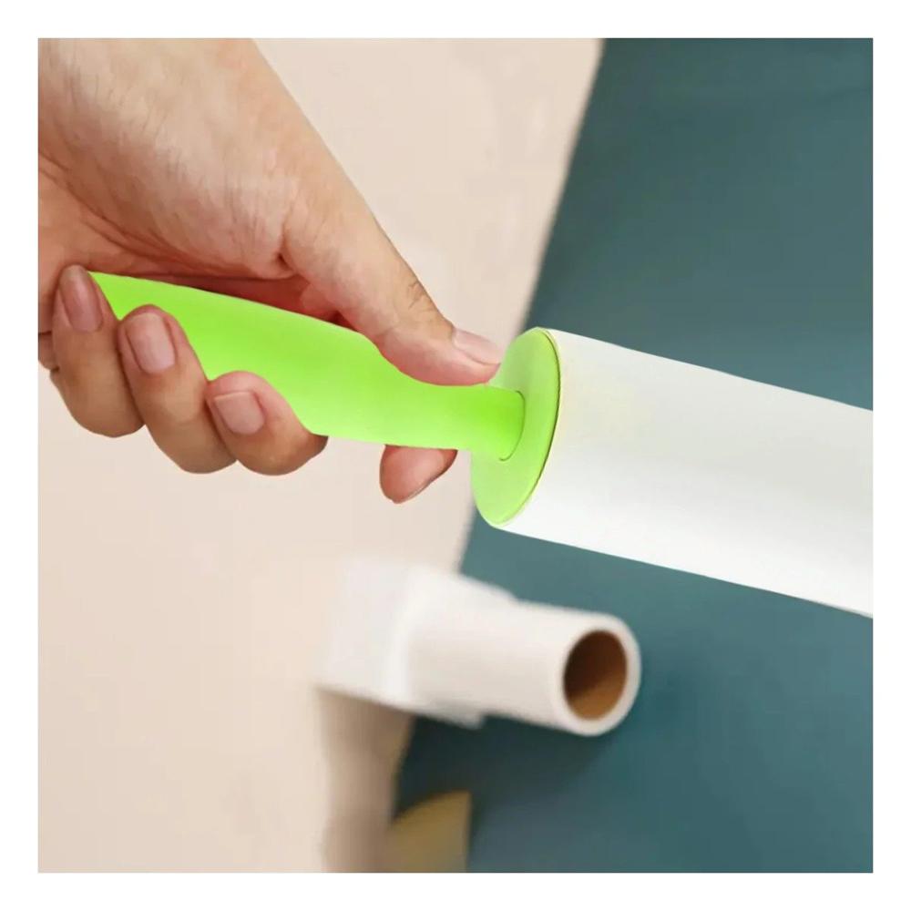 Quitapelusa en Rodillo Manual para Limpieza de Prendas Verde Max Nuevo Y+Regalo Sticker
