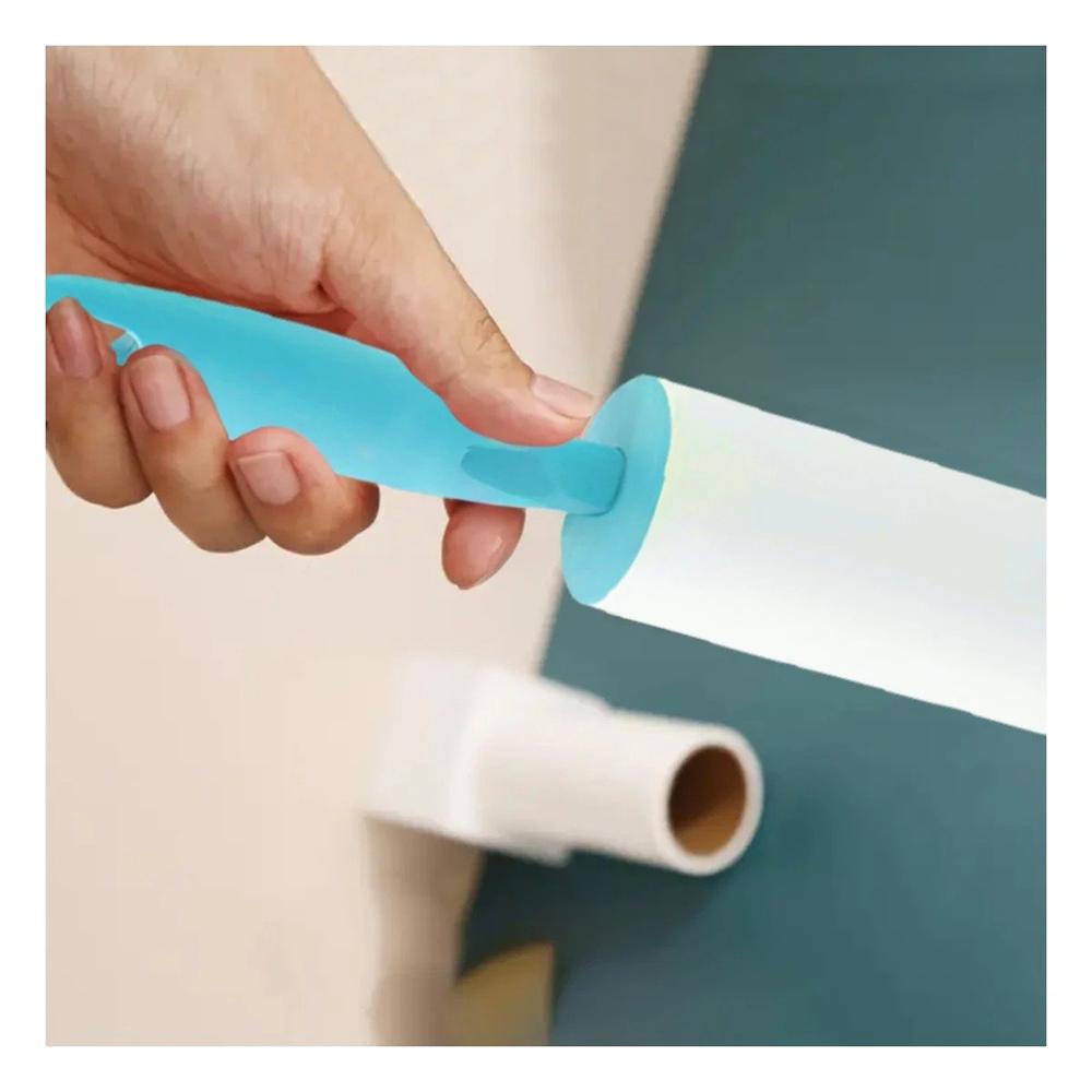 Quitapelusa en Rodillo Manual para Limpieza de Prendas Celeste Y+Regalo Sticker