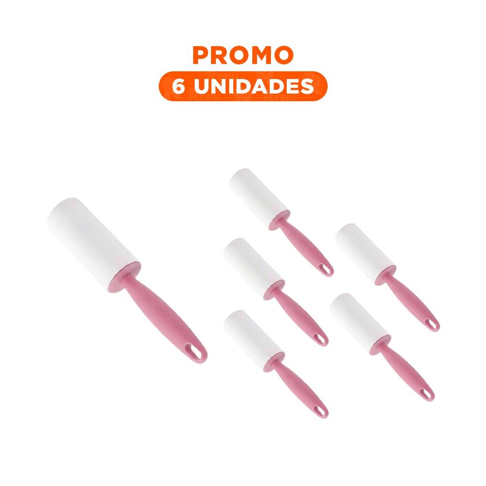 Pack6 Articulo Ligero para Mantener Sofas y Cortinas Siempre Limpias Rosado