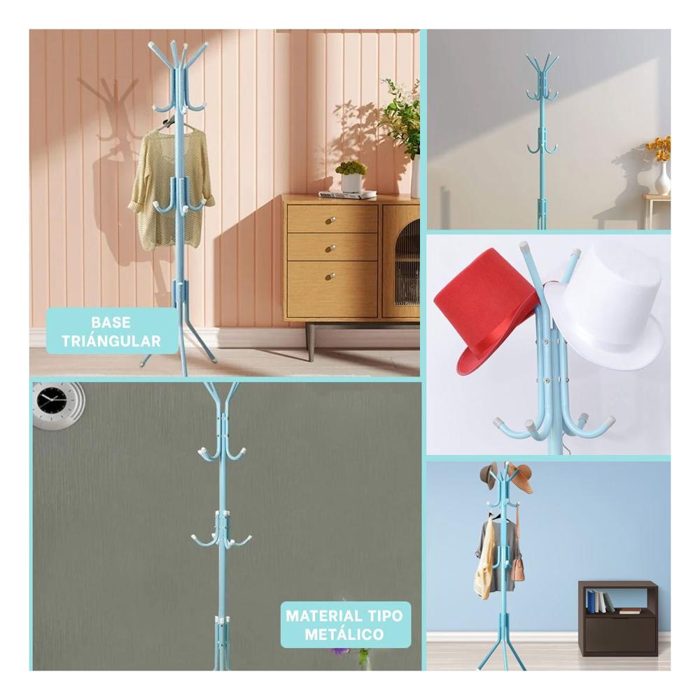 Organizador Multiuso 175x45cm para Organizar Ropa en Hogar Color Celeste