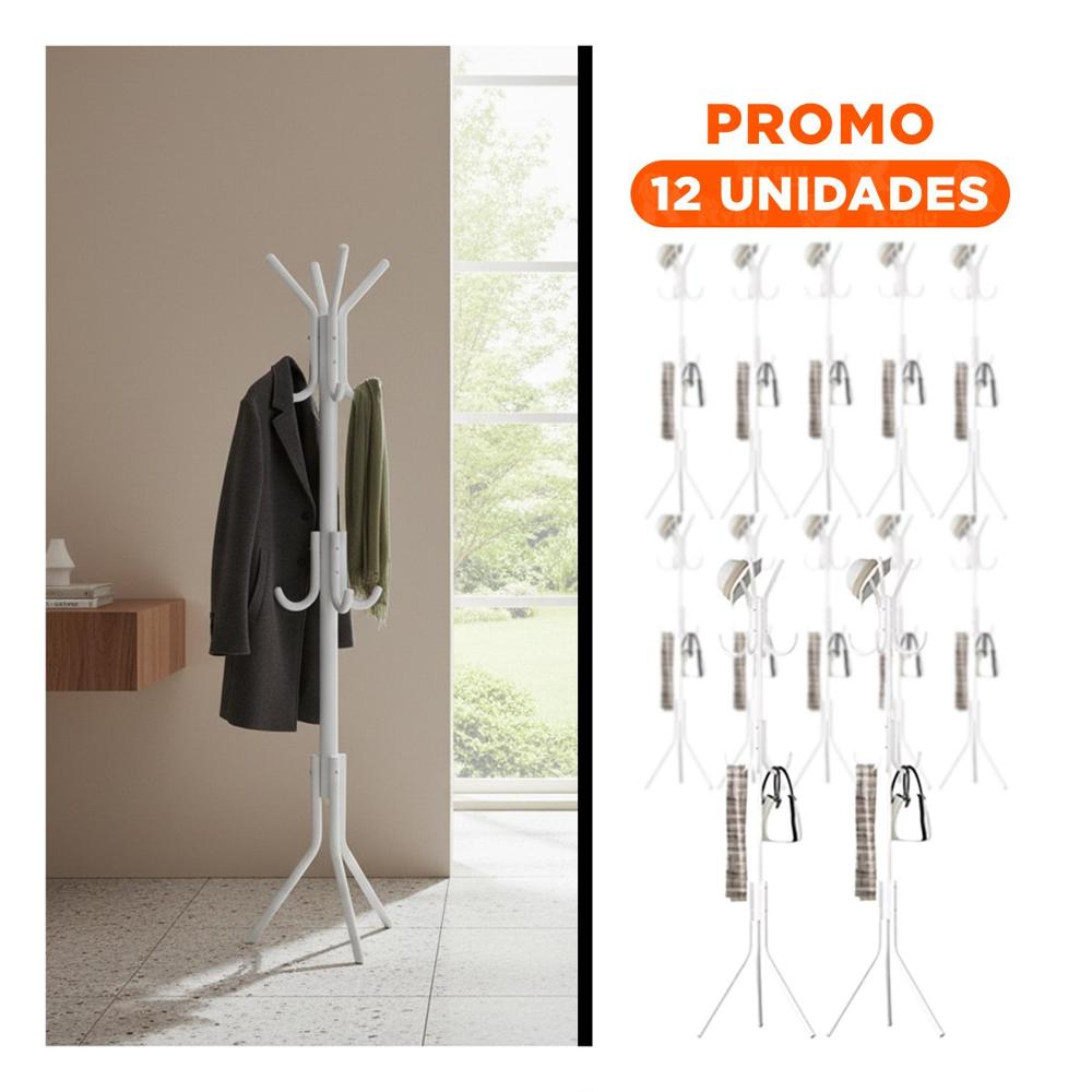 Pack12 Soporte Colgante Multiuso 175x45cm para Mantener Orden en Espacios Y+Regalo Sticker