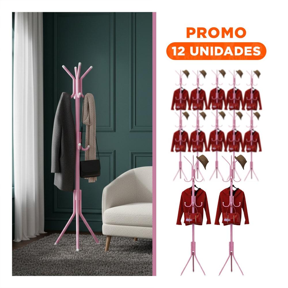 Pack12 Soporte Estilizado 175x45 cm Rosado para Orden Diario Y+Regalo Sticker