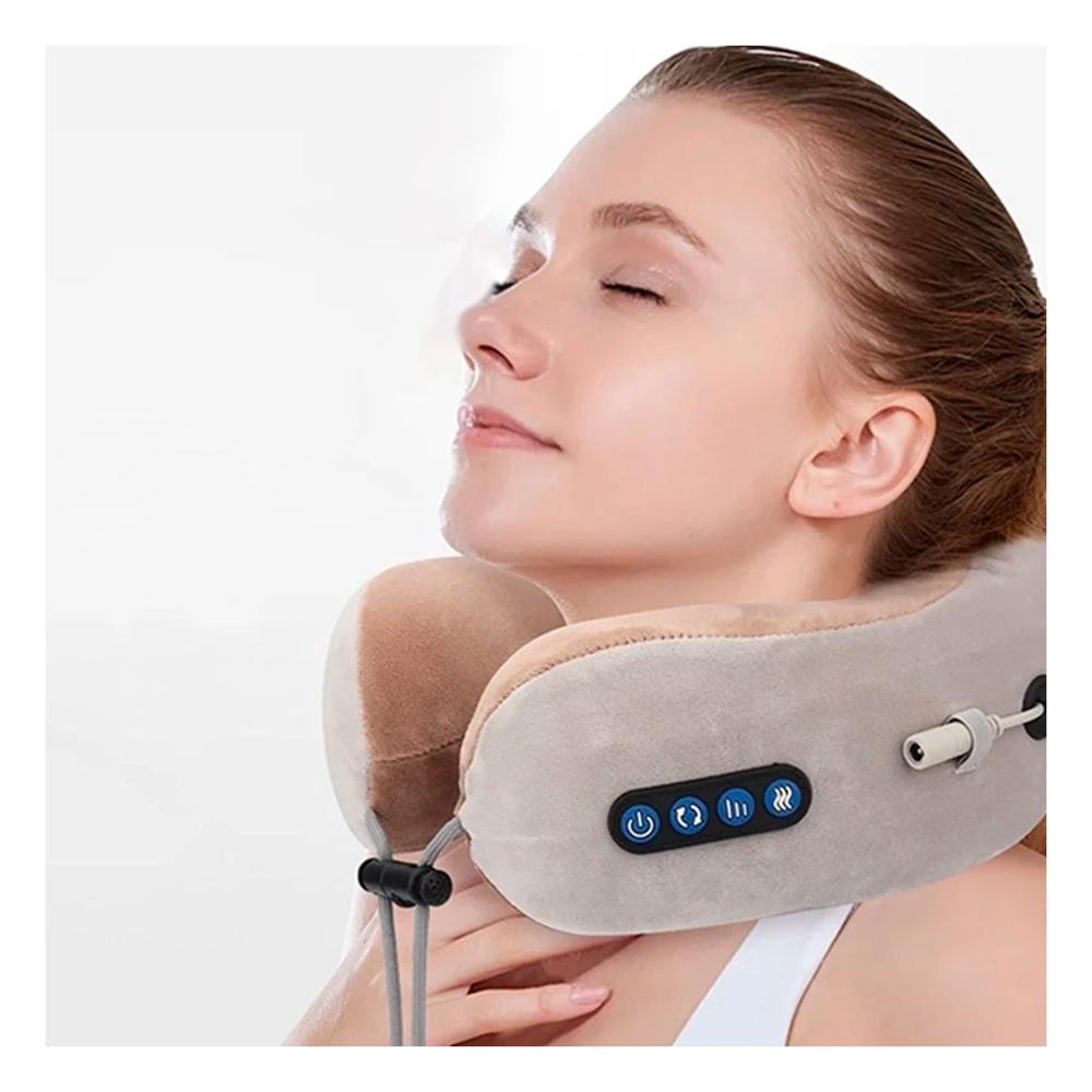 Apoyo Cervical Masajeador Electrico para Uso Diario en Trabajo y Hogar Y+Papel Regalo