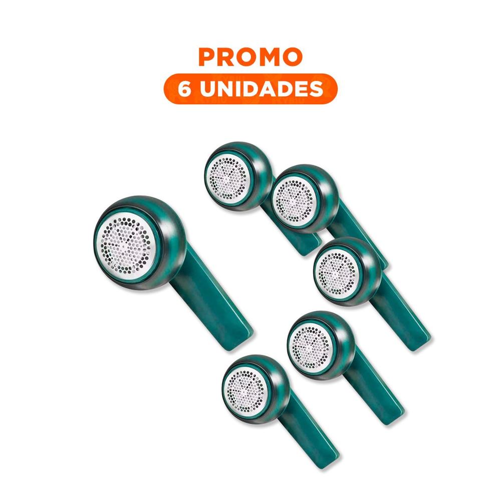 Pack6 Aparato Practico para Limpiar Pelusas en Casa Verde Hogar Plus