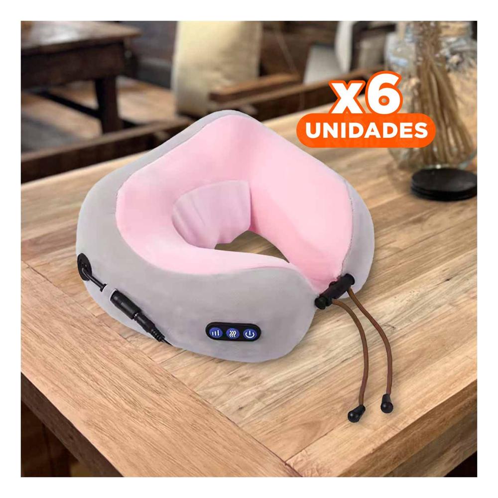 Pack6 Accesorio de Masaje Electrico para Relajacion Cervical Y+Papel Regalo