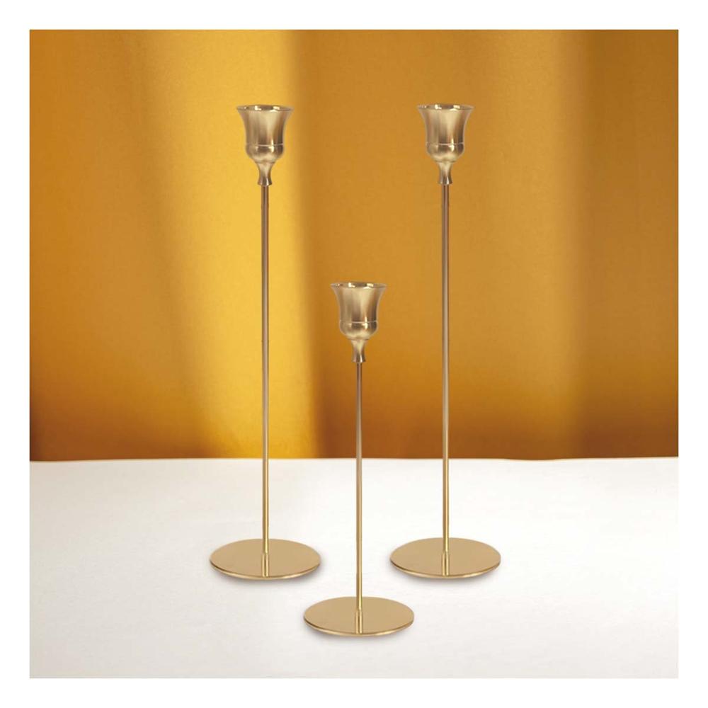 Elemento Decorativo de Metal para Velas en Ambientes Interiores del Hogar Y+Papel Regalo