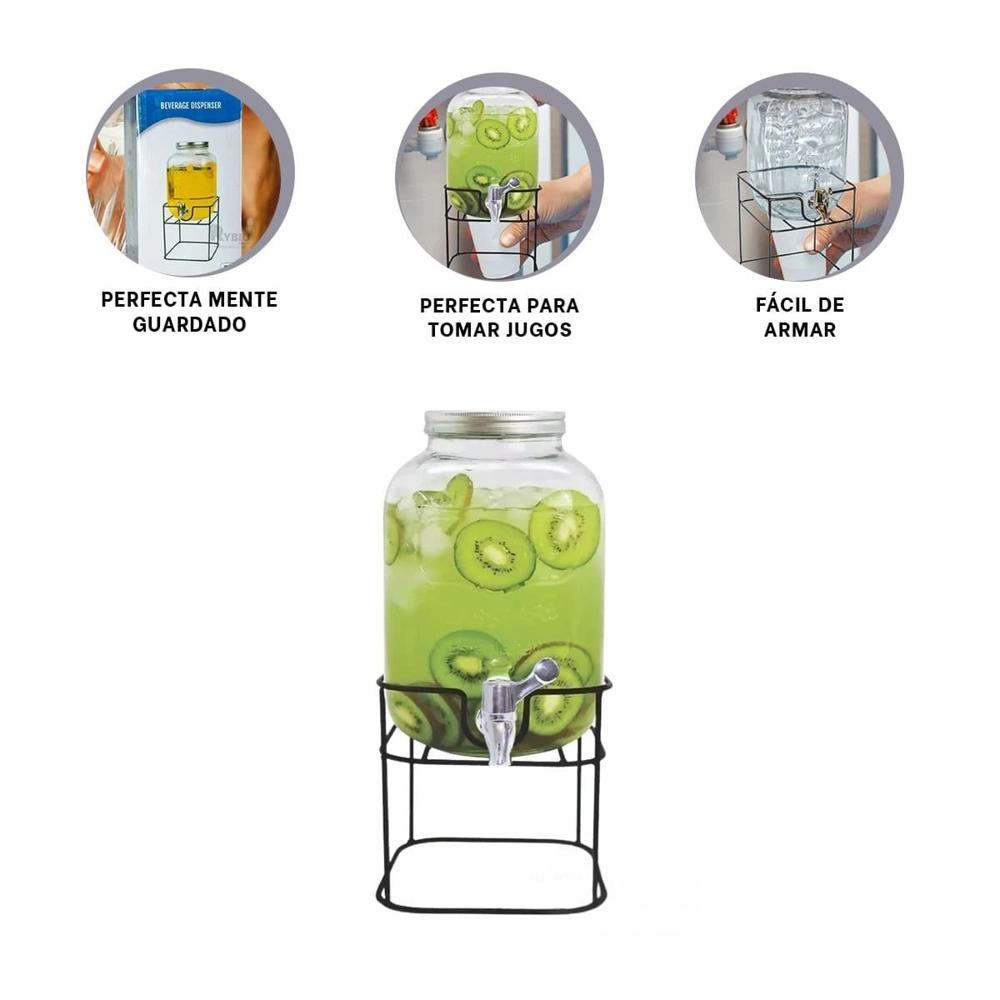 Expendedor Moderno 5L con Diseño Compacto para Cocina y Oficina Y+Ligas Regalo