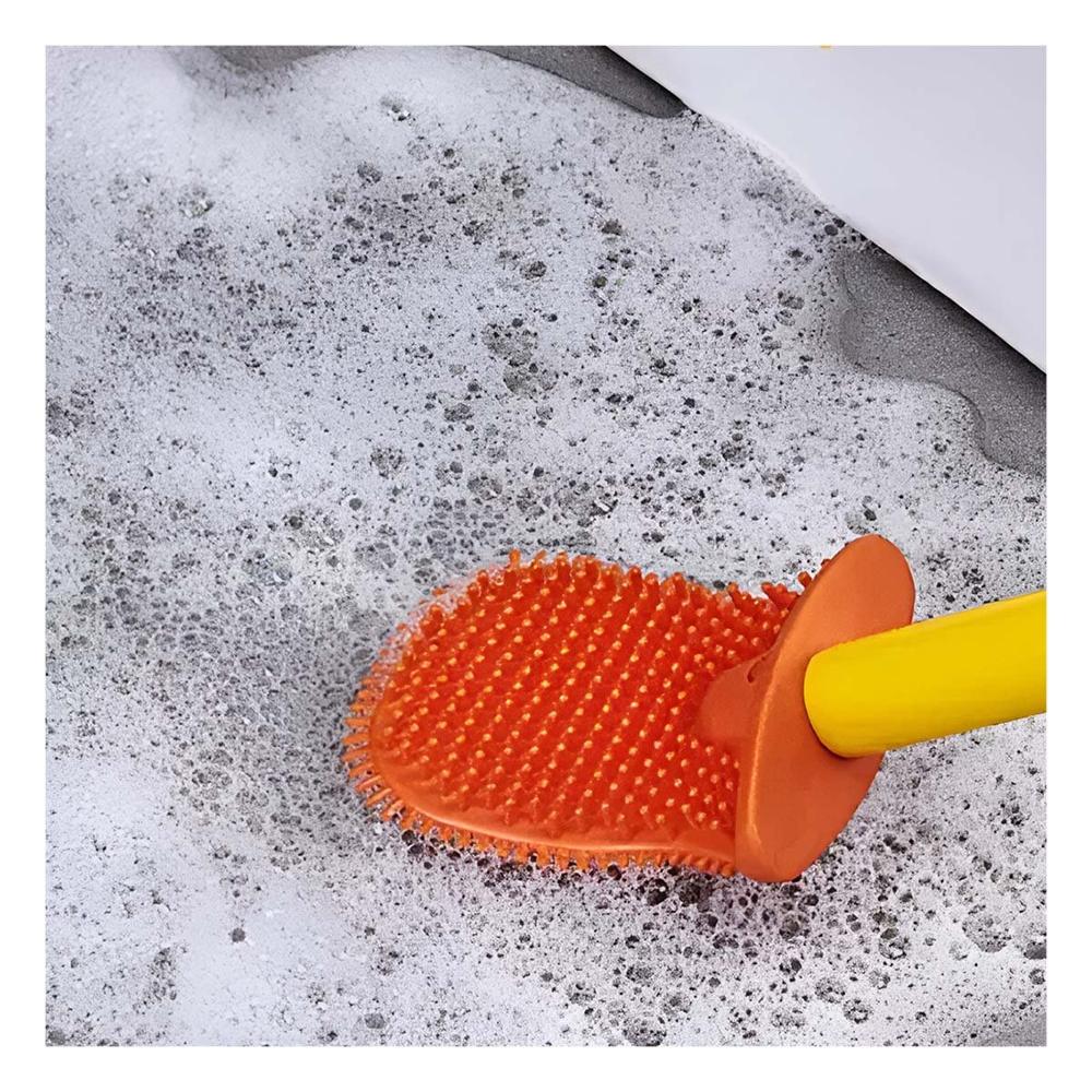 Producto de Limpieza para Inodoro con Diseno Tipo Pato y Material de Silicona Y+Papel Regalo