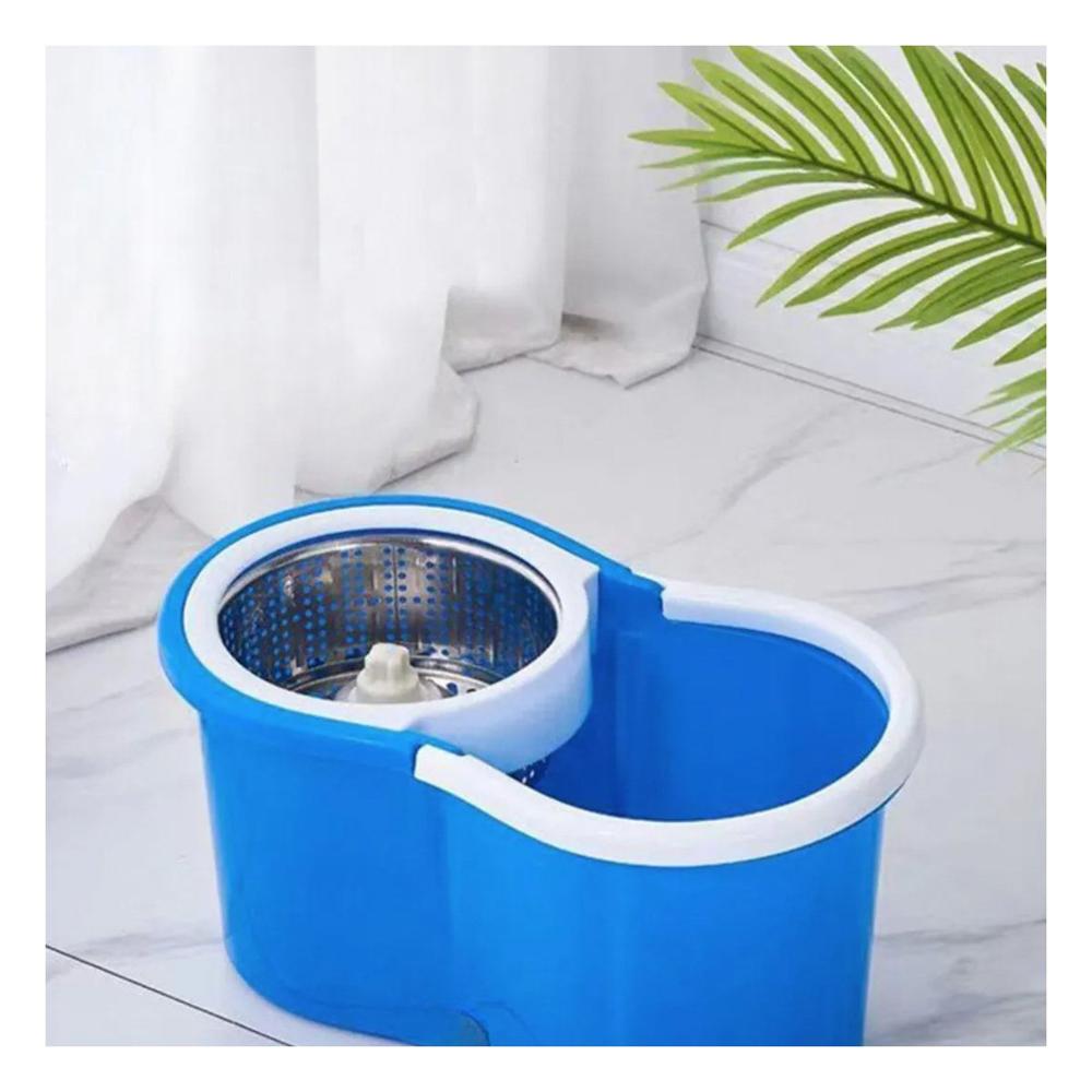 Trapero Giratorio 360 con Balde Centrifugador Rojo para Limpieza del Hogar Y+Regalo Sticker