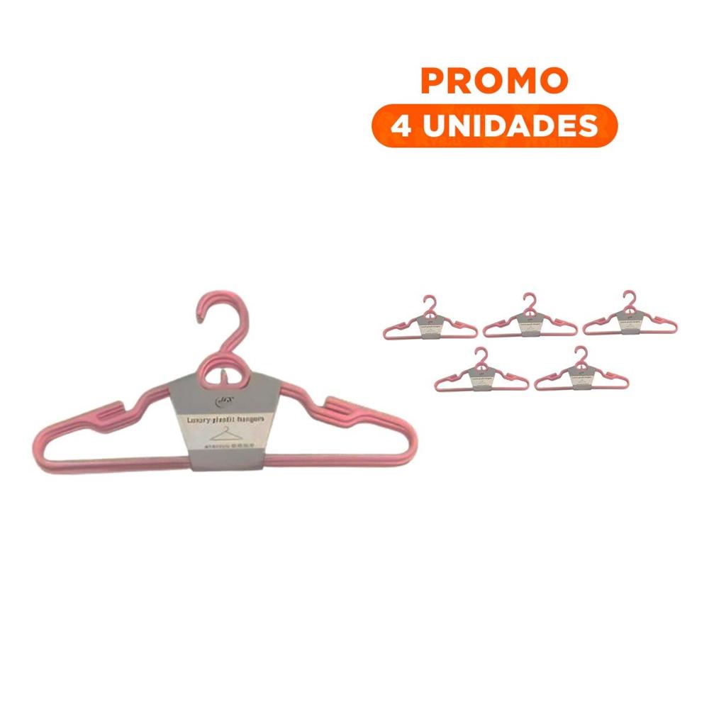 Pack4 Soporte Diario de Plastico Rosado Circulo en Medio de 4 Piezas Casa Y+Regalo Sticker