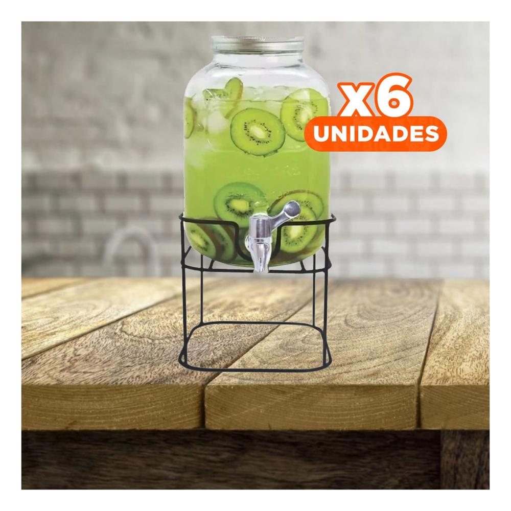 Pack6 Maquina de Liquidos 5L Facil de Usar para Cocina, Hogar y Oficina Y+Papel Regalo