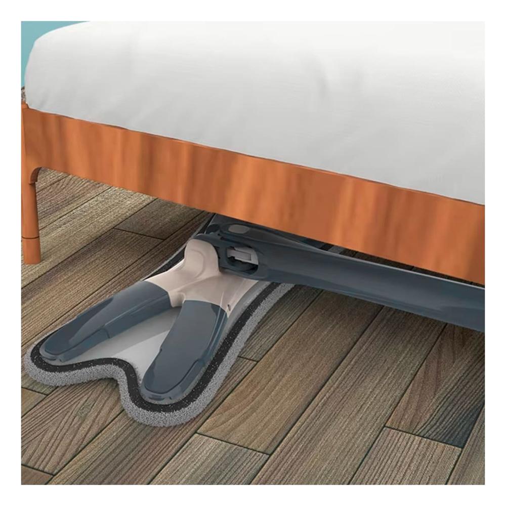 Escoba Mariposa Azul Para Barrer Y Mantener Limpieza Diaria Y+Papel Regalo