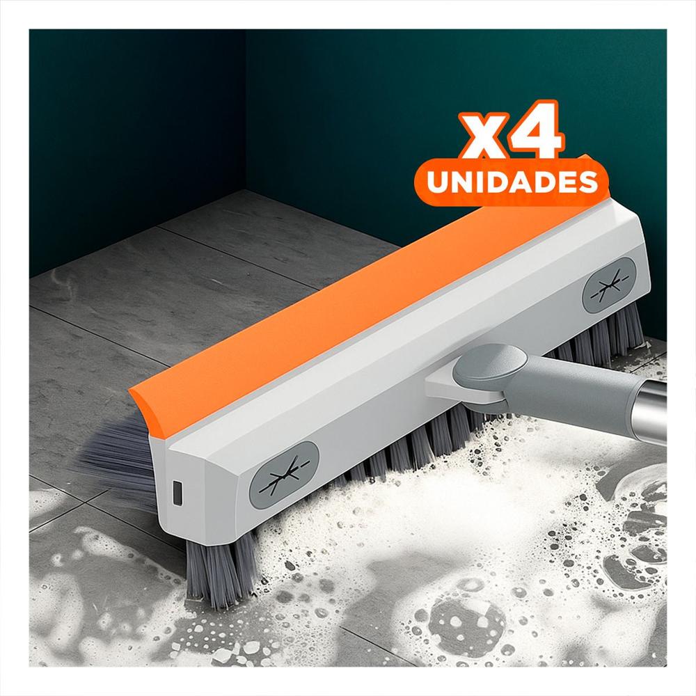 Pack4 Propuesta de Limpieza con Cepillo y Silicona 3 en 1 para Hogar Diario Y+Papel Regalo