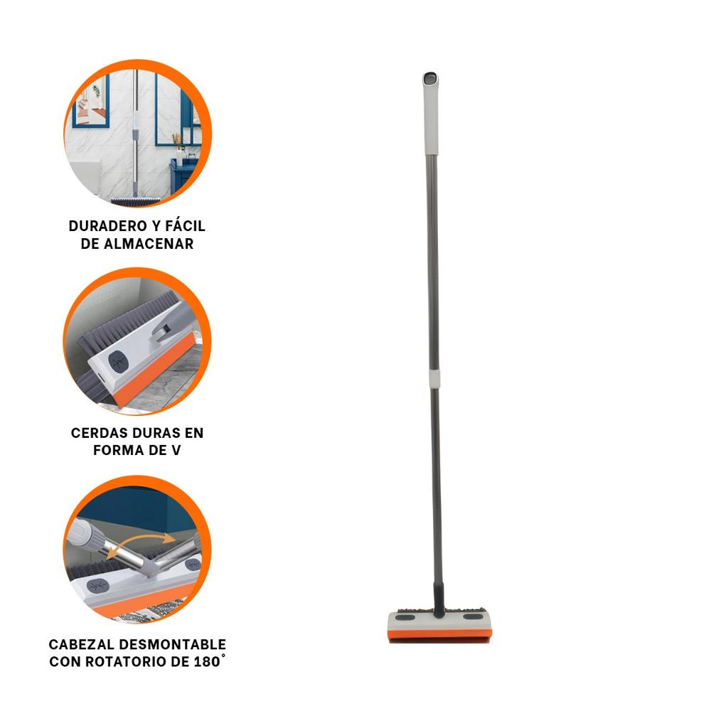 Instrumento de Aseo con Cepillo y Silicona 3 en 1 para Rutina del Hogar Y+Ligas Regalo