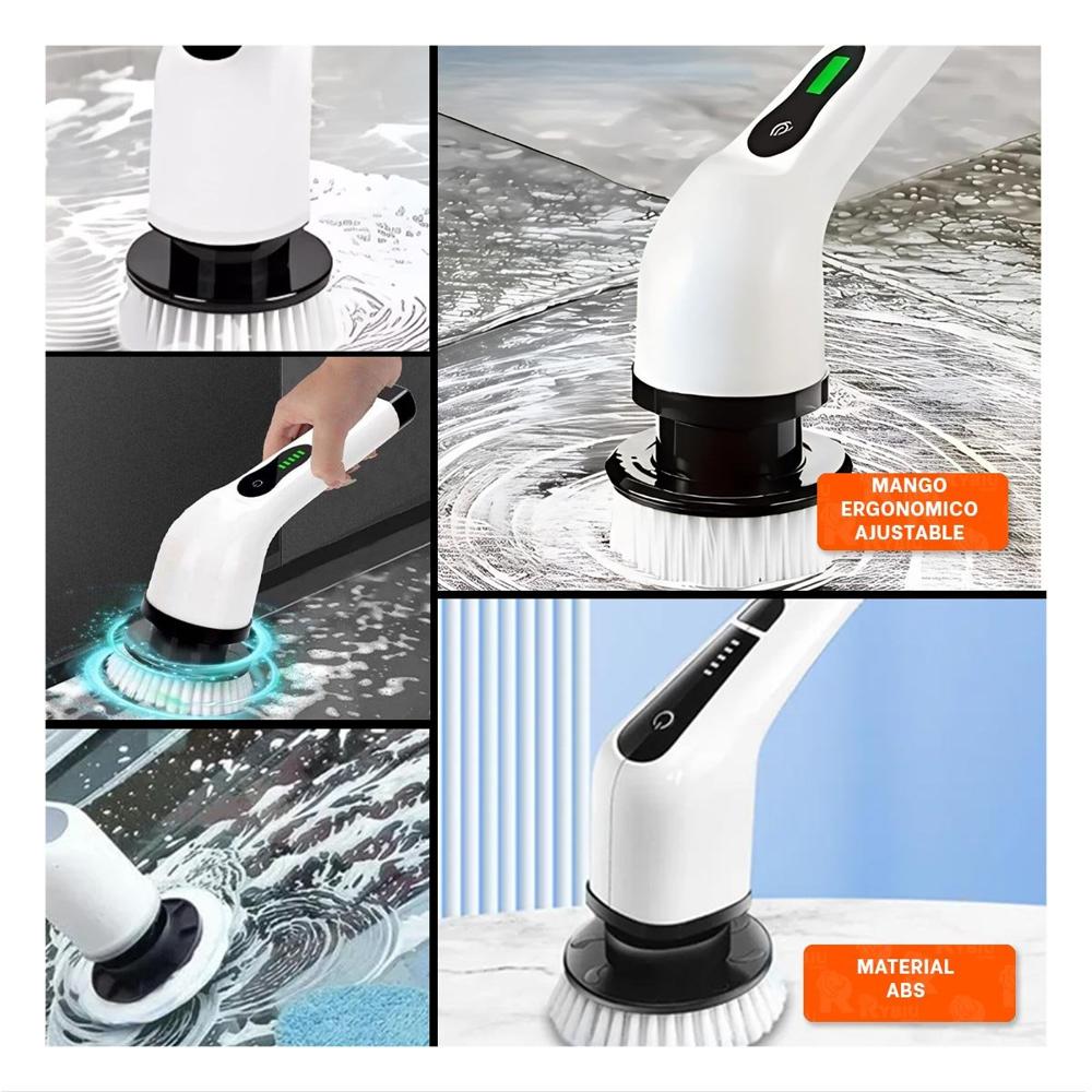 Producto de Limpieza Electrico Blanco 7 en 1 para Casa Uso Diario