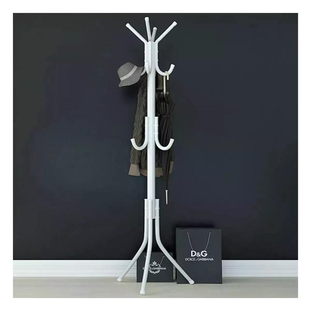 Perchero Multiuso 175x45cm para Ordenar Prendas en Casa Blanco Moderno Y+Papel Regalo