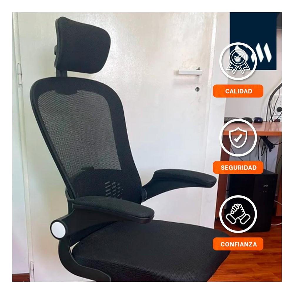 Sillon Administrativo de Oficina para Escritorios Profesionales Negro Y+Post It